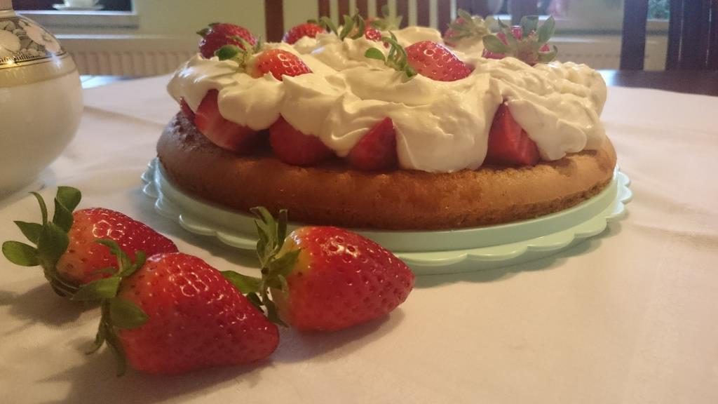 Erdbeertorte von Elke Greger