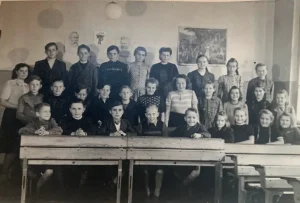 Theisaer Schüler ca. April 1949 Foto: Fam. Lassig